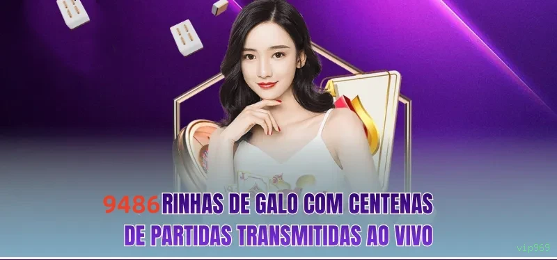 Streaming 4K no cassino ao vivo da vip969